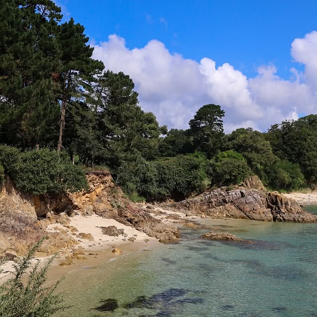 Les eaux cristallines de le Bretagne âï¸

Câest par hasard quâon a longÃ© le GR34 de la pointe de Beg Meil jusquâÃ  la Roche PercÃ©e (un spot qui ne nous pas transcendÃ© dâailleurs). Il faudra quâon revienne un peu plus longuement dans ce coin !

#begmeil #finistere #bzh #toutestbeauenfinistere #atlanticbeach #extraitdebretagne #rivierabretonne