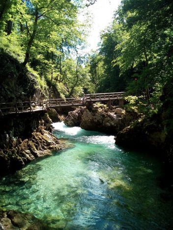 Gorges de Vintgar, Slovénie