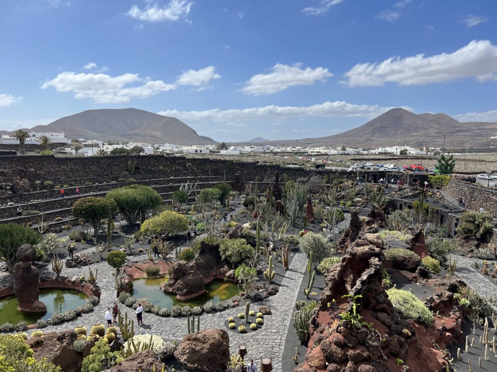 Passer une semaine à Lanzarote, l'occasion de visiter le Jardin de Cactus !