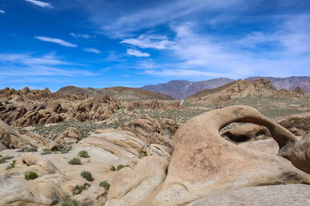 De Lone Pine au Lake Tahoe sur la highway 395 : découverte des Alabama Hills